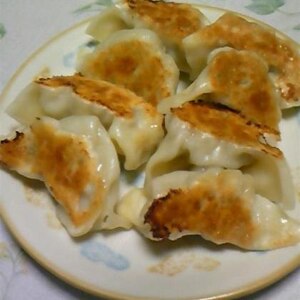 こぶ茶が決めての焼き餃子